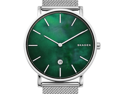 【新品・正規品】２０１８秋・新作!!SKAGEN　HAGEN グリーン