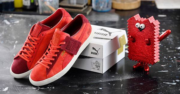 PUMA 50周年 michael lau フィギュア　マイケル・ラウ　コラボ プーマがフィギュア界の”ゴッドファーザー“とのコラボレーション第3弾