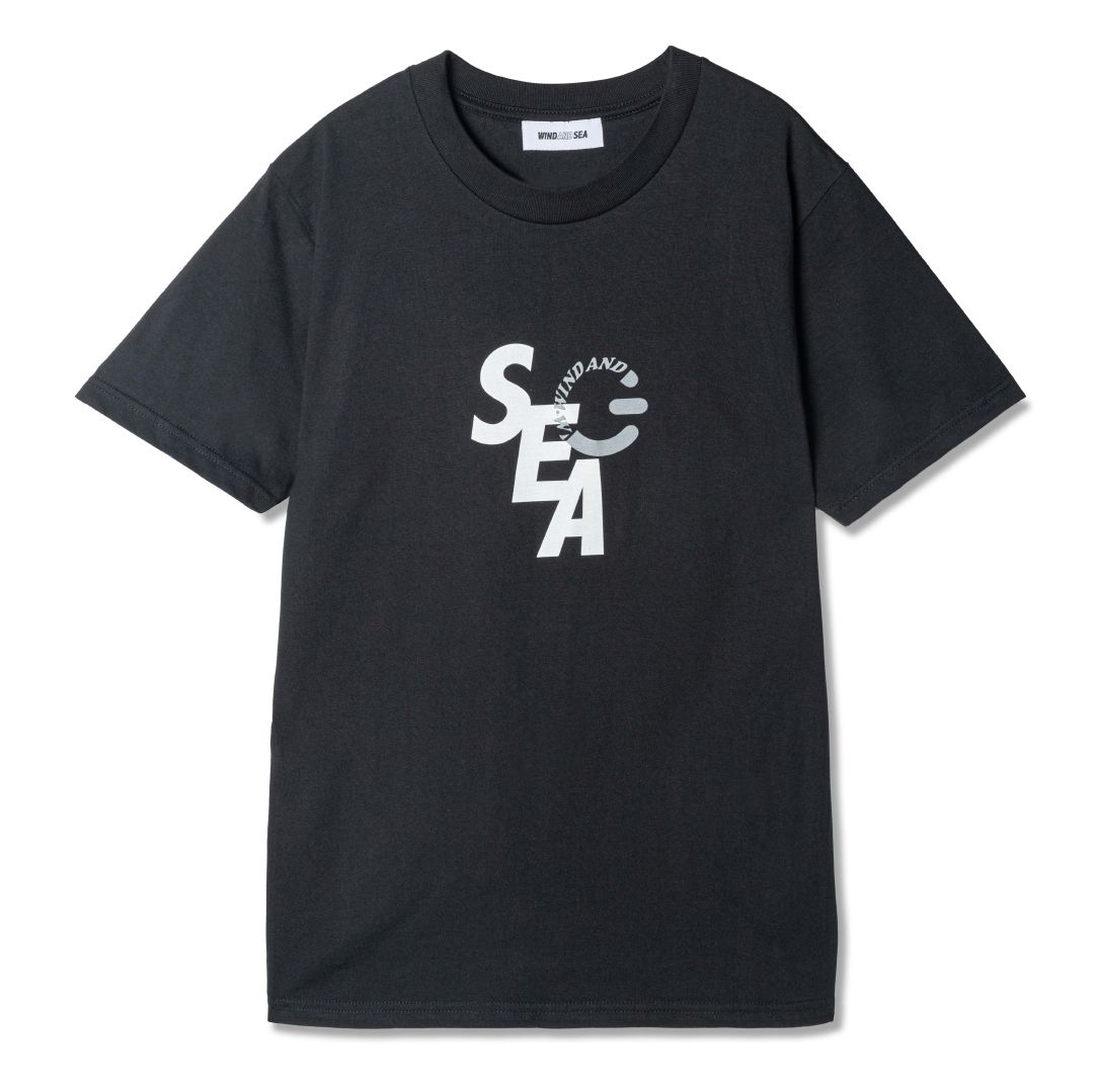 ZONe×WINDANDSEA Tシャツ 黒 XL