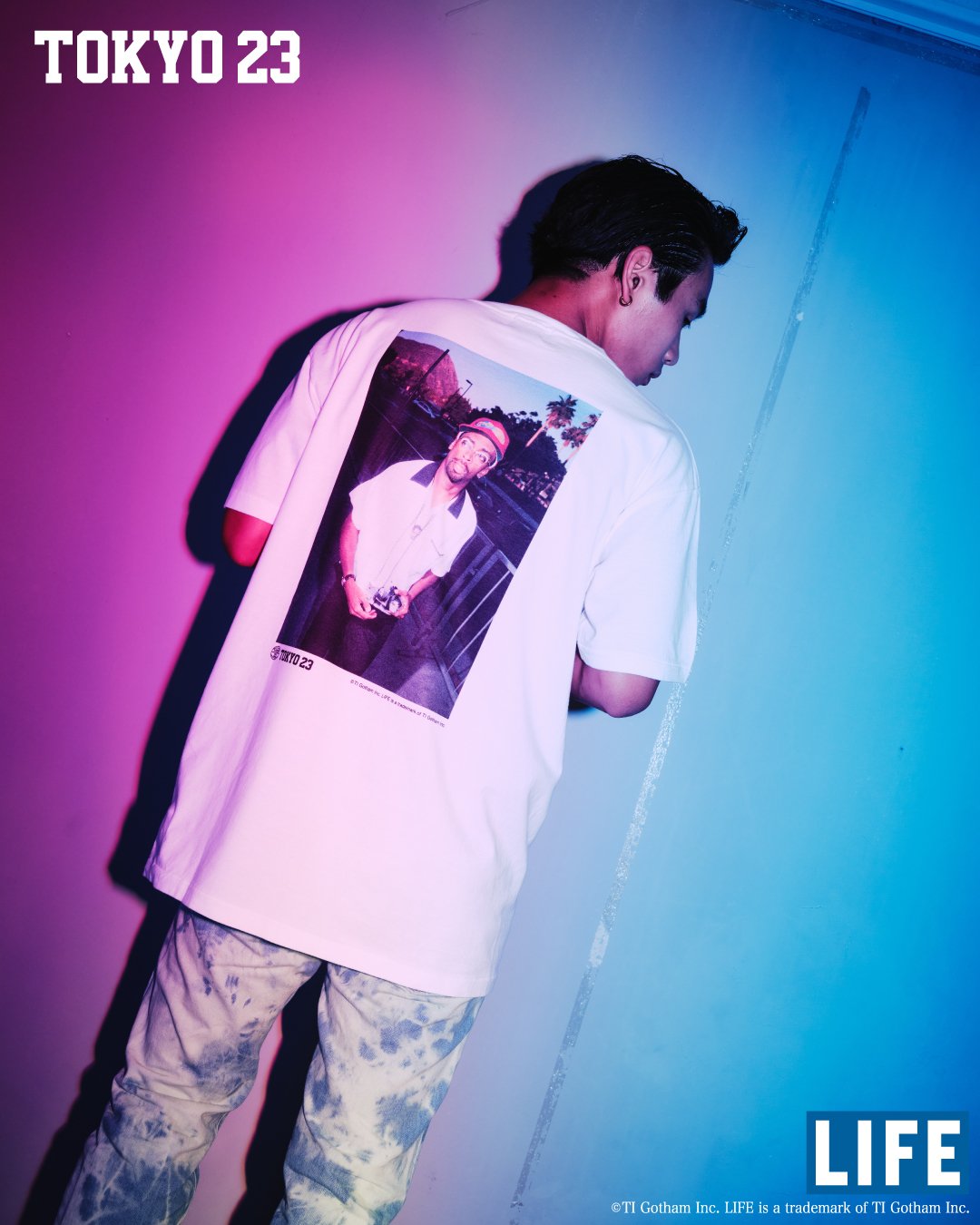 TOKYO 23」×「LIFE」の重厚感のあるシンプルTシャツ！ | warp