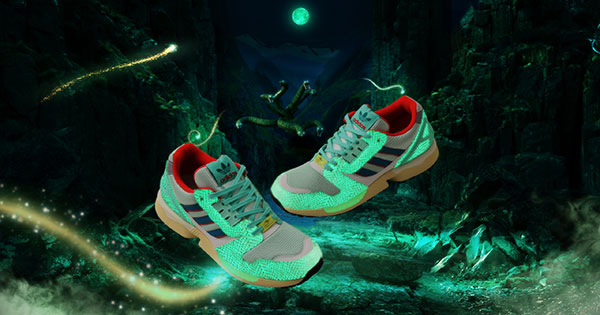 バスケットとアダプター atmos × adidas ZX 8000 G-SNK 第11弾『Hydra』登場 | warp